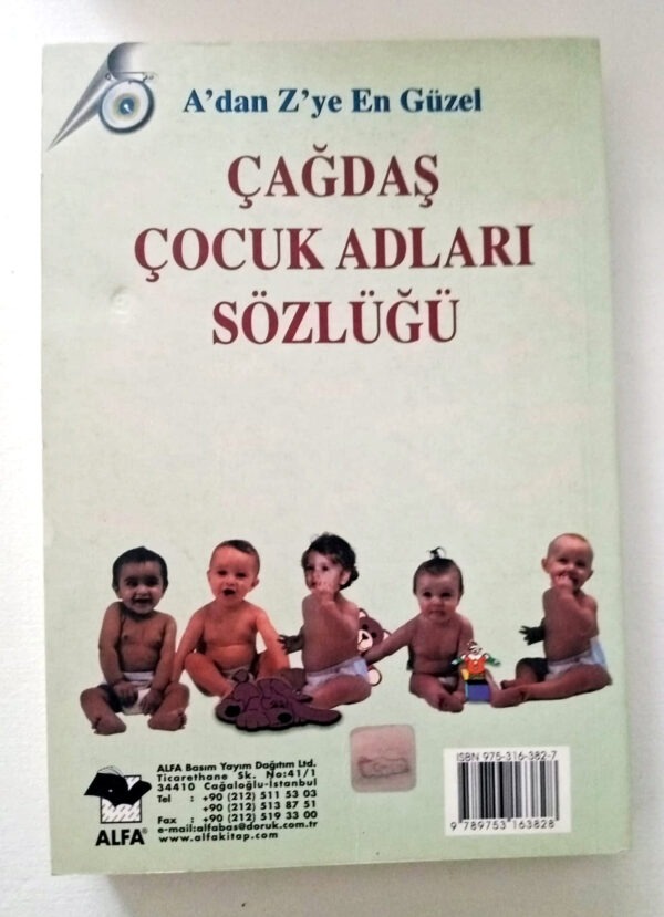 Çağdaş Çocuk Adları Sözlüğü - Lale Bayrak - M. Faruk Bayrak - Görsel 2