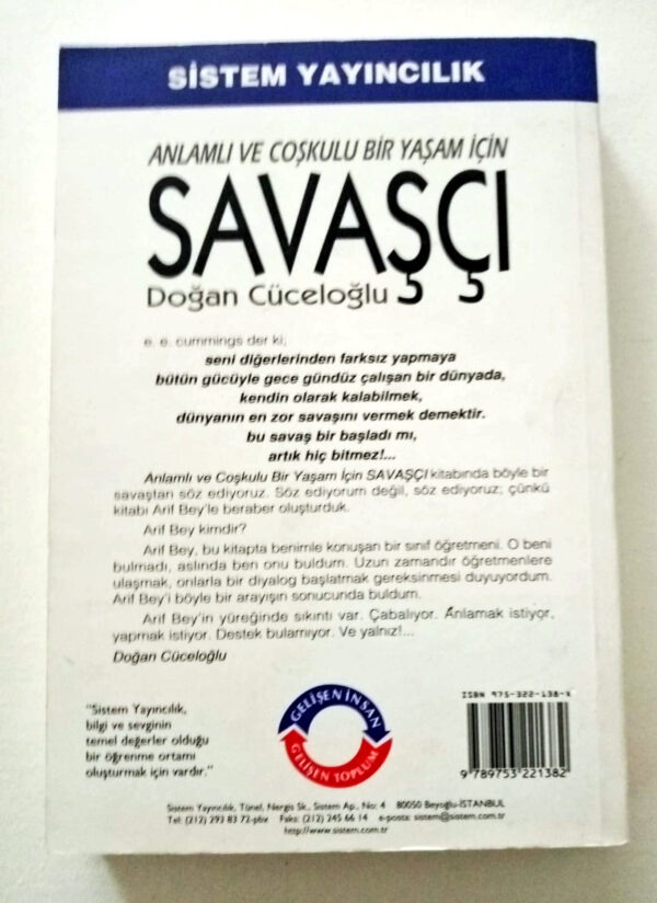Savaşçı - Doğan Cüceloğlu - Görsel 2